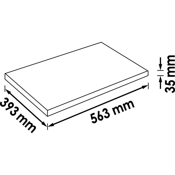 V4632 2-component soft foam insert ∙ without cut-out