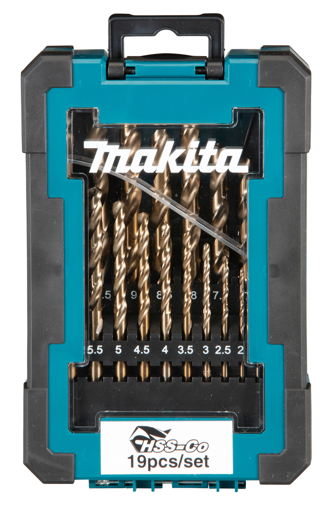 Makita D-50463 Set Metallbohrer mit rundem Schaft