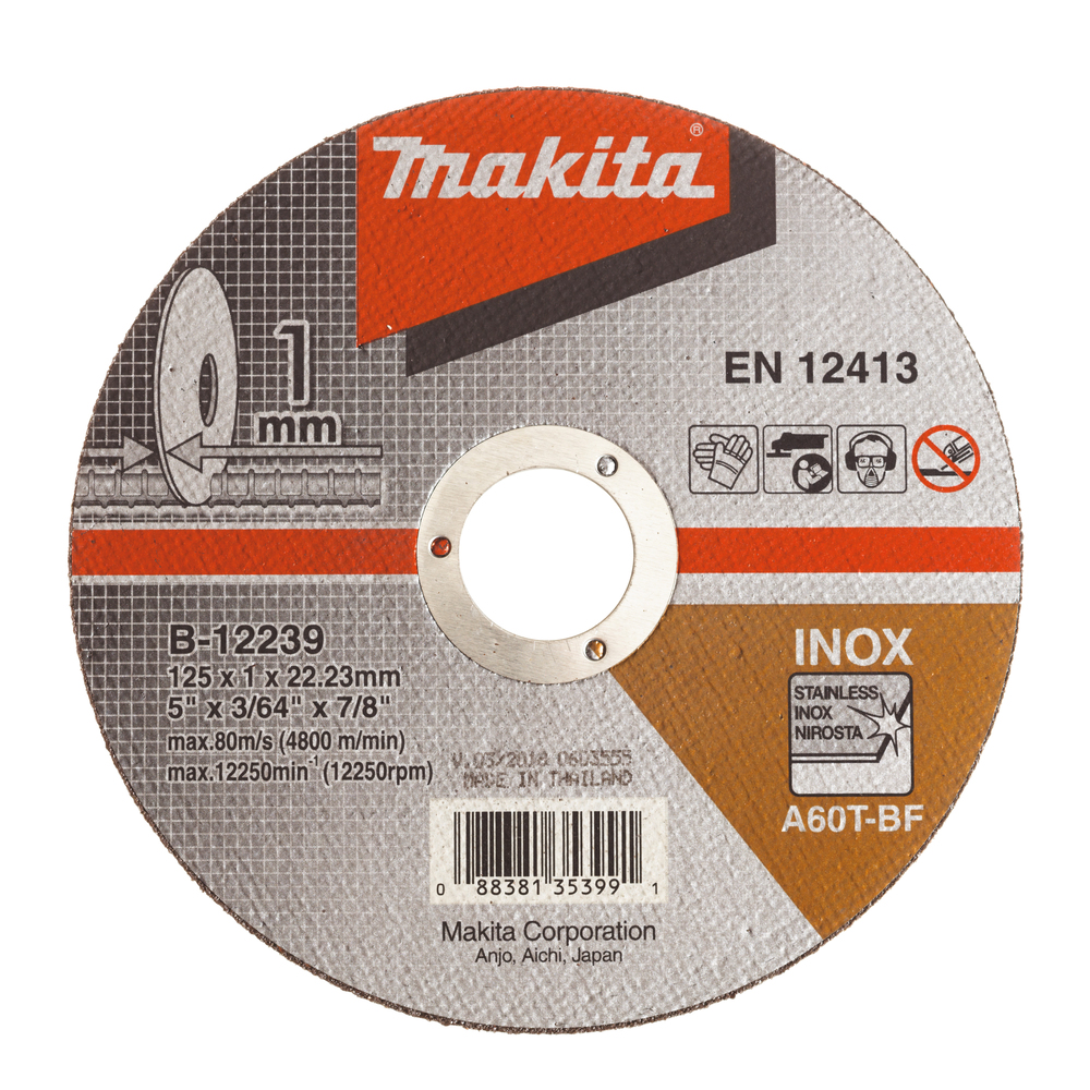 Makita B-12239 Disco da taglio 125/22,23 A60T