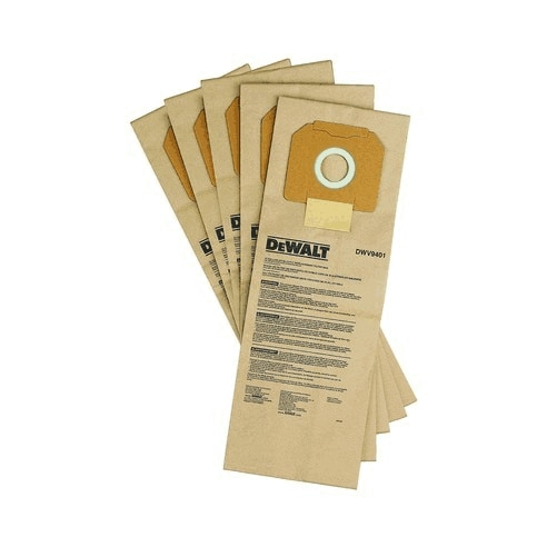DeWALT Sac de poussière en papier DWV902M/L (5 pcs) DWV9401