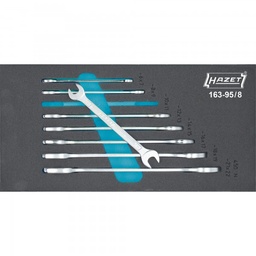 Hazet 163-95/8 Double open-end wrench set