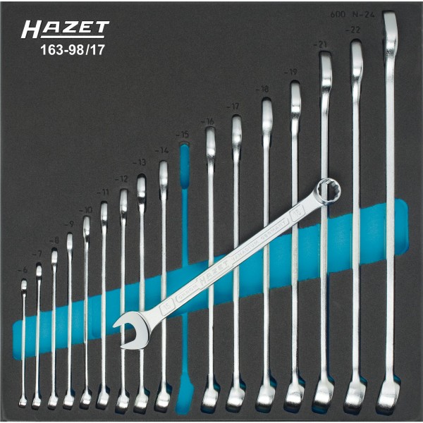 Hazet 163-98/17 Combination wrench set