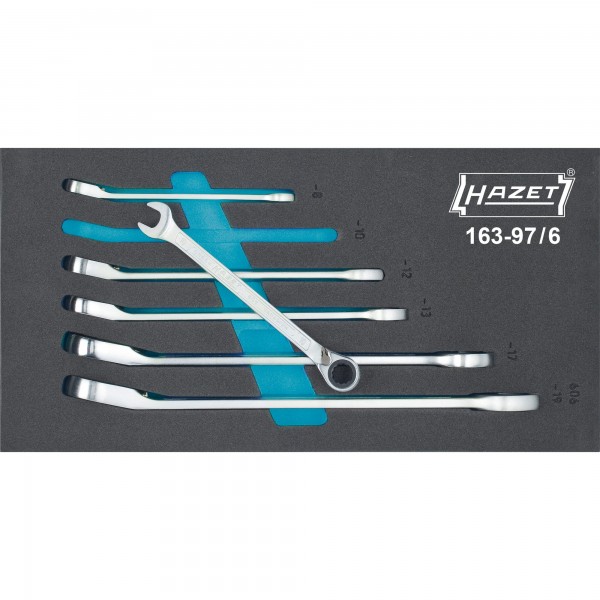 Hazet 163-97/6 Set di chiavi a cricchetto