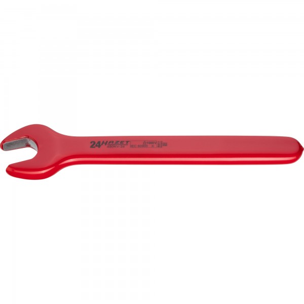 Hazet 450KV-24 Single open-end wrench ∙ with protective insulation