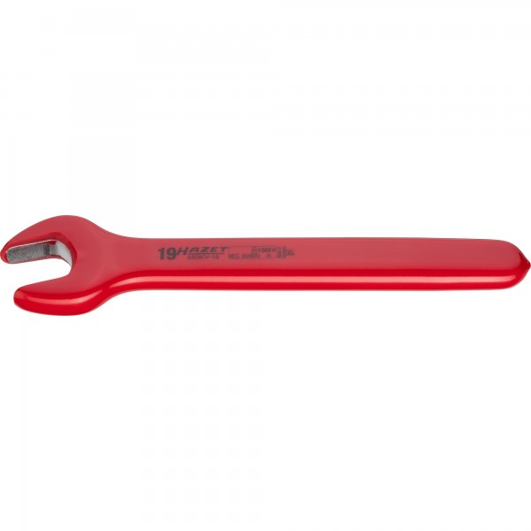 Hazet 450KV-19 Single open-end wrench ∙ with protective insulation