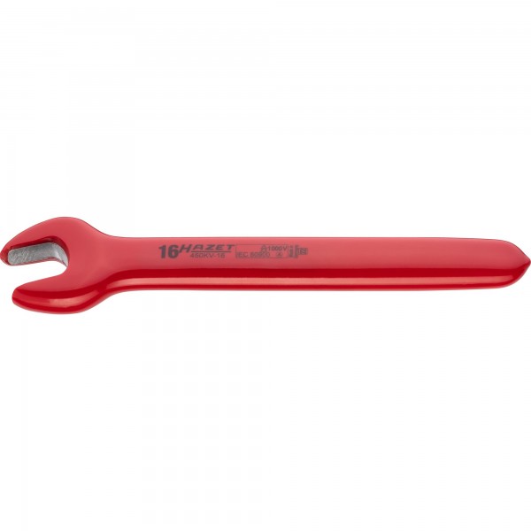 Hazet 450KV-16 Single open-end wrench ∙ with protective insulation