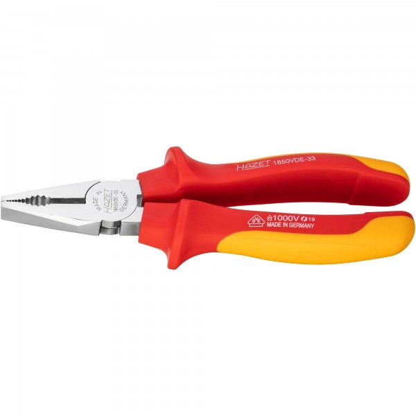 Hazet 1850VDE-33 Universal pliers ∙ with protective insulation