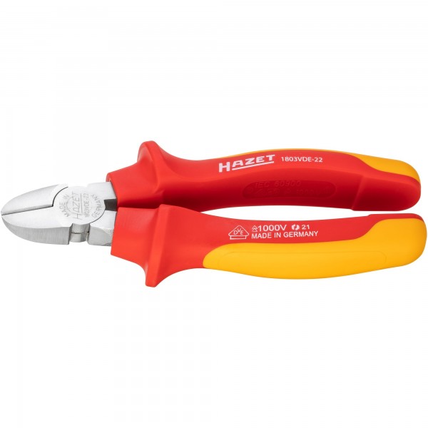 Hazet 1803VDE-22 Diagonal cutter ∙ with protective insulation