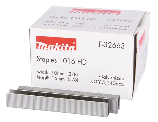 [F-32663] Makita F-32663 Galvanized staples 10 x 16 mm
