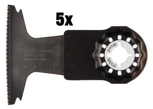 [B-64820-5] Makita B-64820-5 Plunge blades for wood and metal TMA048