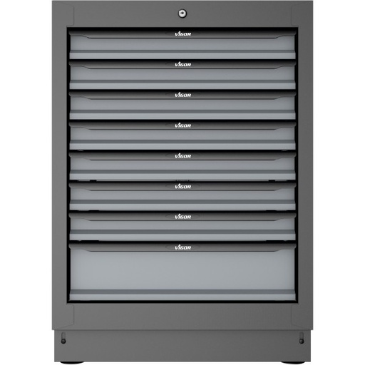 [V6000-032] Vigor V6000-032 Drawer lower cabinet ∙ 8 drawers ∙ 676 mm
