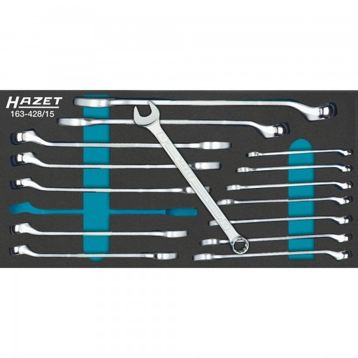 [163-428/15] Hazet 163-428/15 Combination wrench set