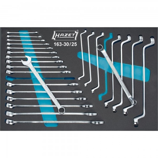 [163-30/25] Hazet 163-30/25 Set of combination wrenches / double polygonal wrenches