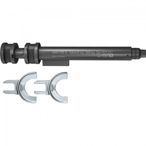[4900-2A/3] Hazet 4900-2A/3 Set of safety spring compressors