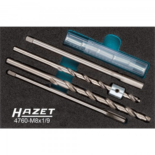 [4760-M8X1/9] Hazet 4760-M8X1/9 Glow plug repair kit
