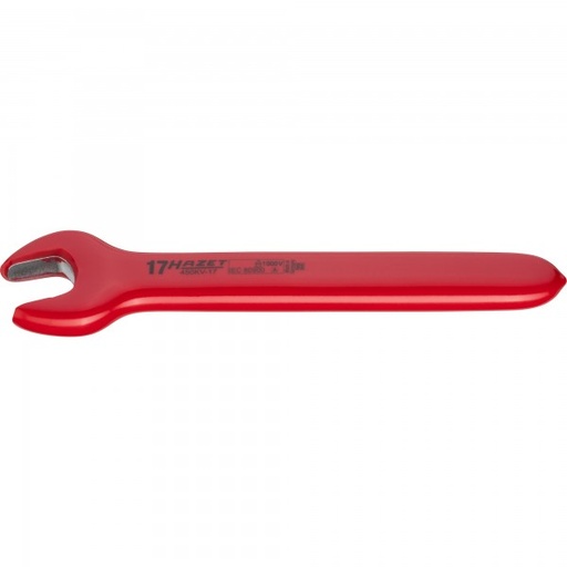 [450KV-17] Hazet 450KV-17 Single open-end wrench ∙ with protective insulation