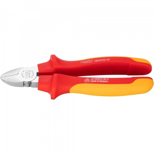 [1803VDE-33] Hazet 1803VDE-33 Diagonal cutter ∙ with protective insulation